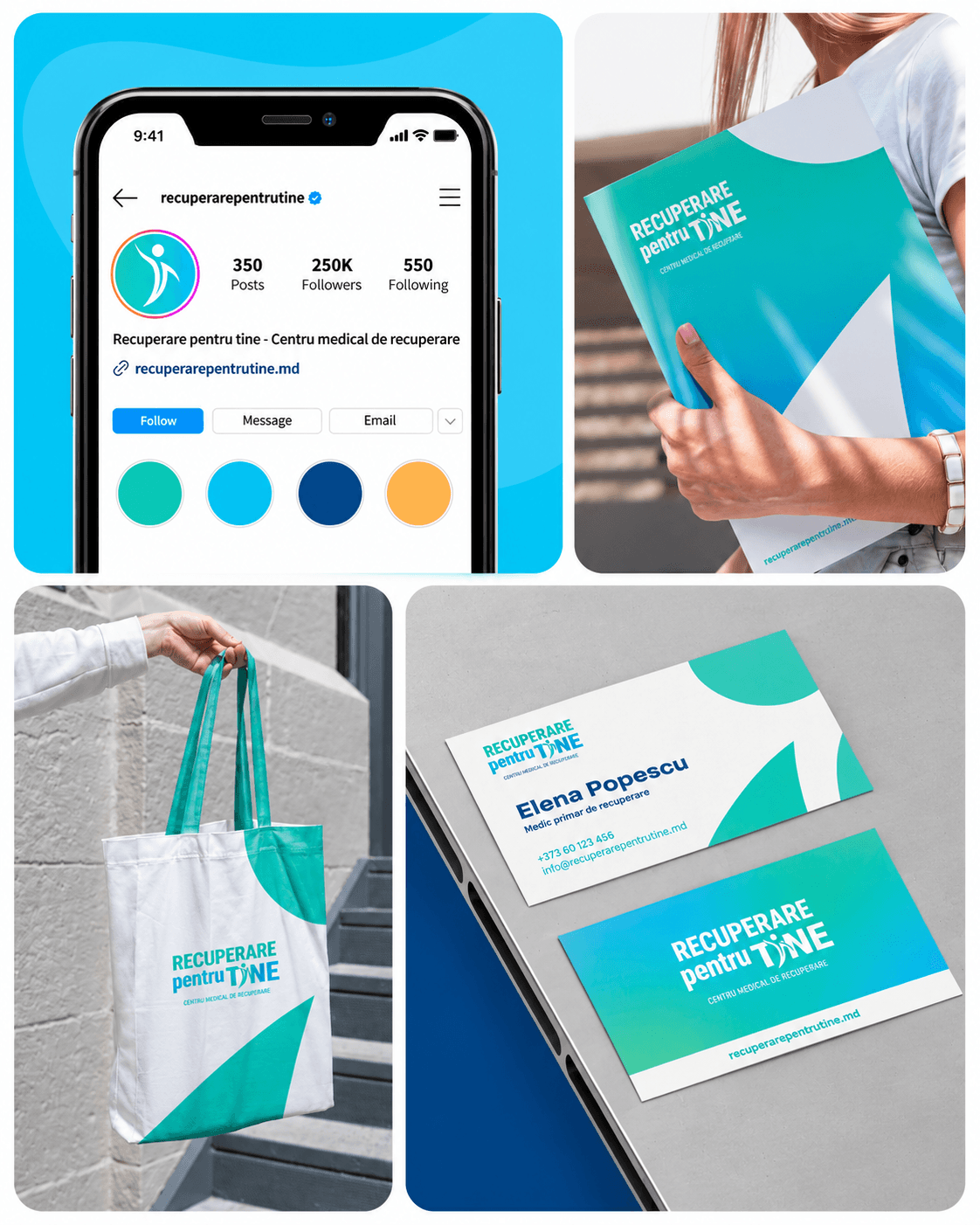 Identitate vizuală și branding dezvoltate de Artmarketing