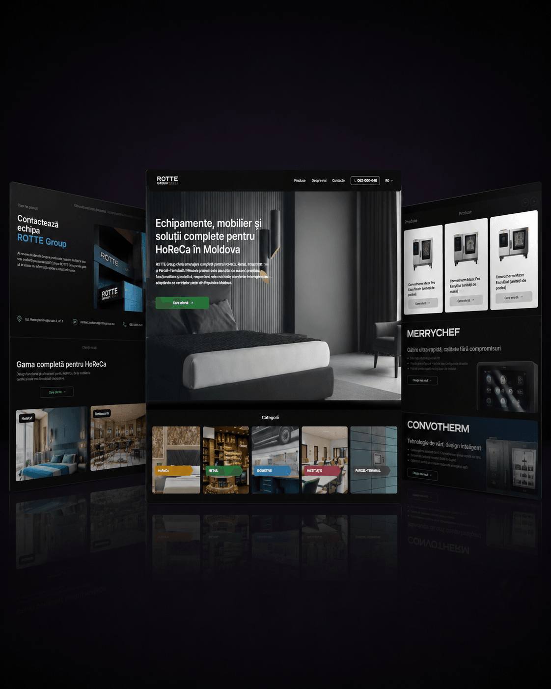 Creare site-uri profesionale pentru companii de către Artmarketing