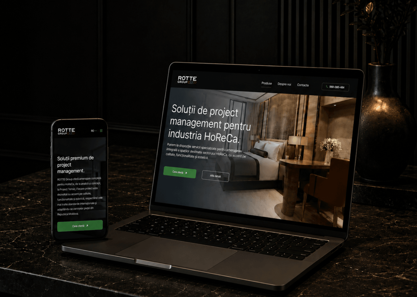 Dezvoltare website și soluții web personalizate Artmarketing