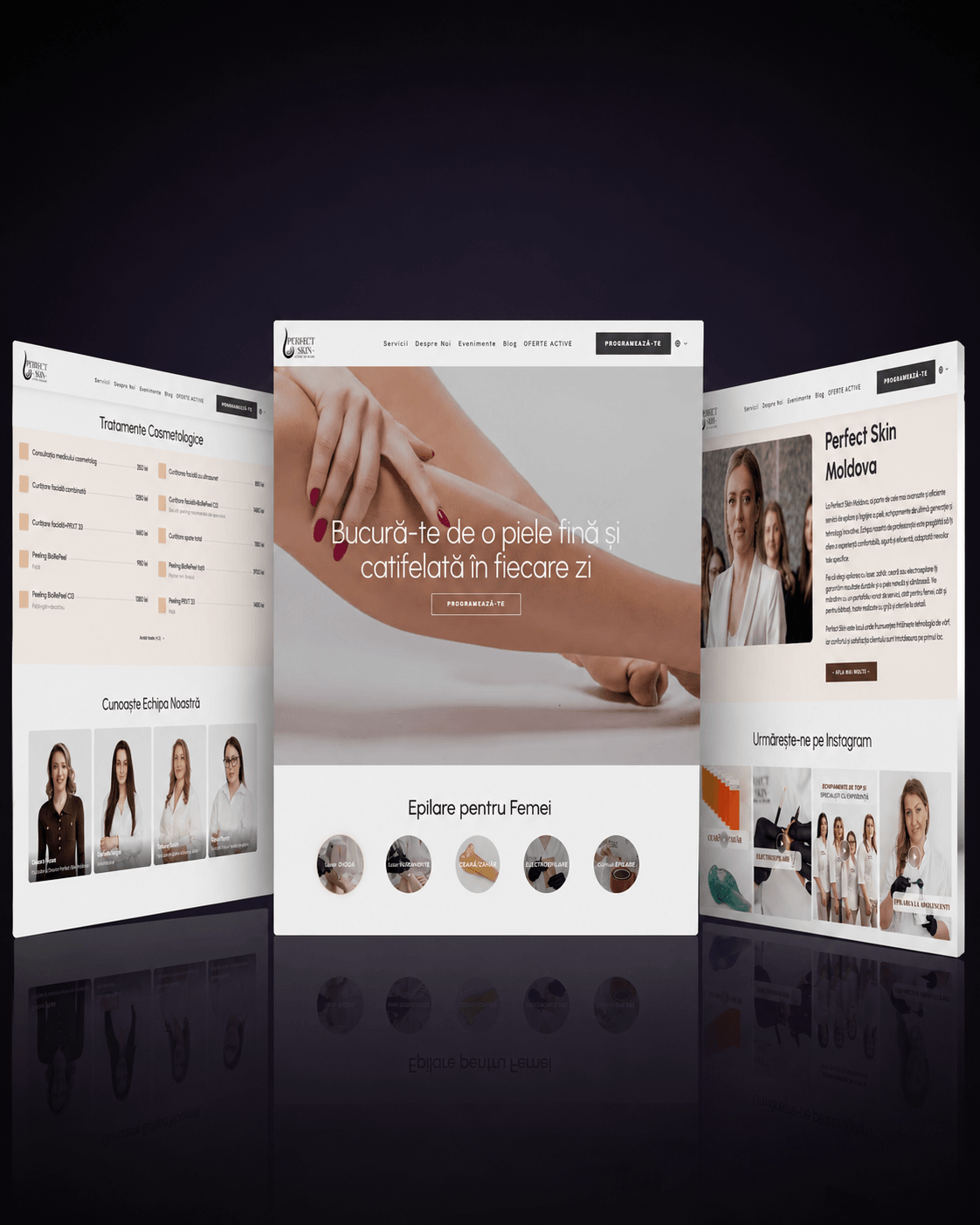 Servicii de dezvoltare web și creare website personalizat