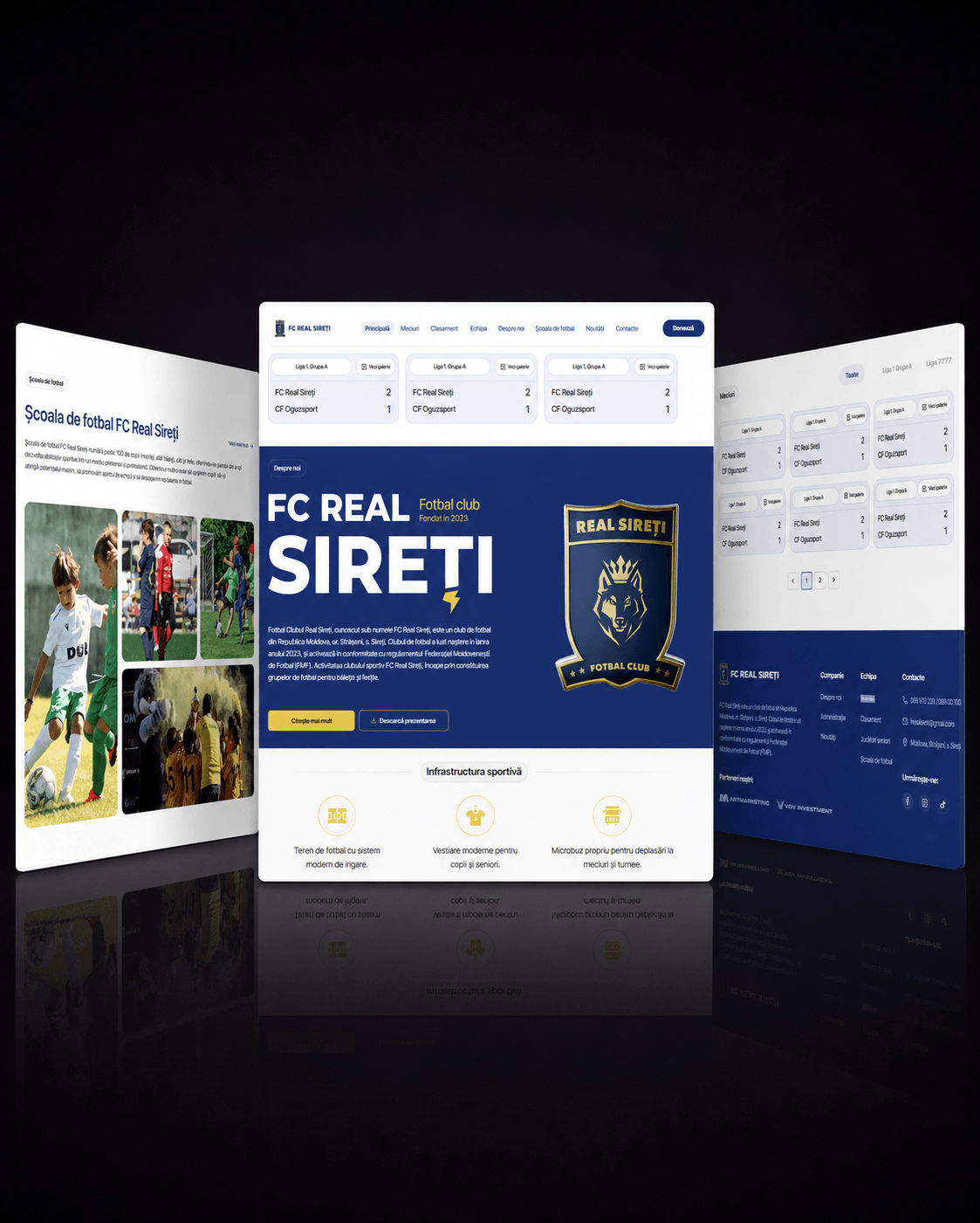 Dezvoltare website optimizat pentru performanță și SEO