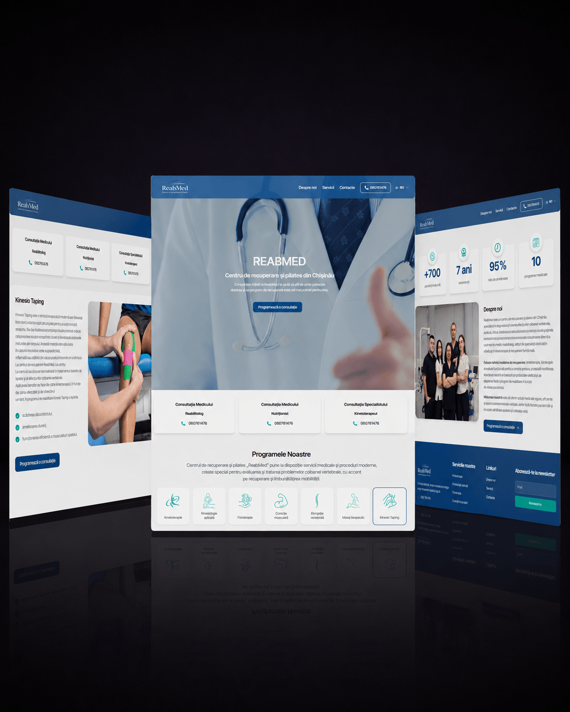 Creare site de prezentare pentru afaceri și companii